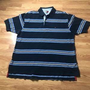 Tommy Hilfiger Striped Polo Large